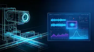 High-speed vision inspection system detecting parts at 2500 pcs/min